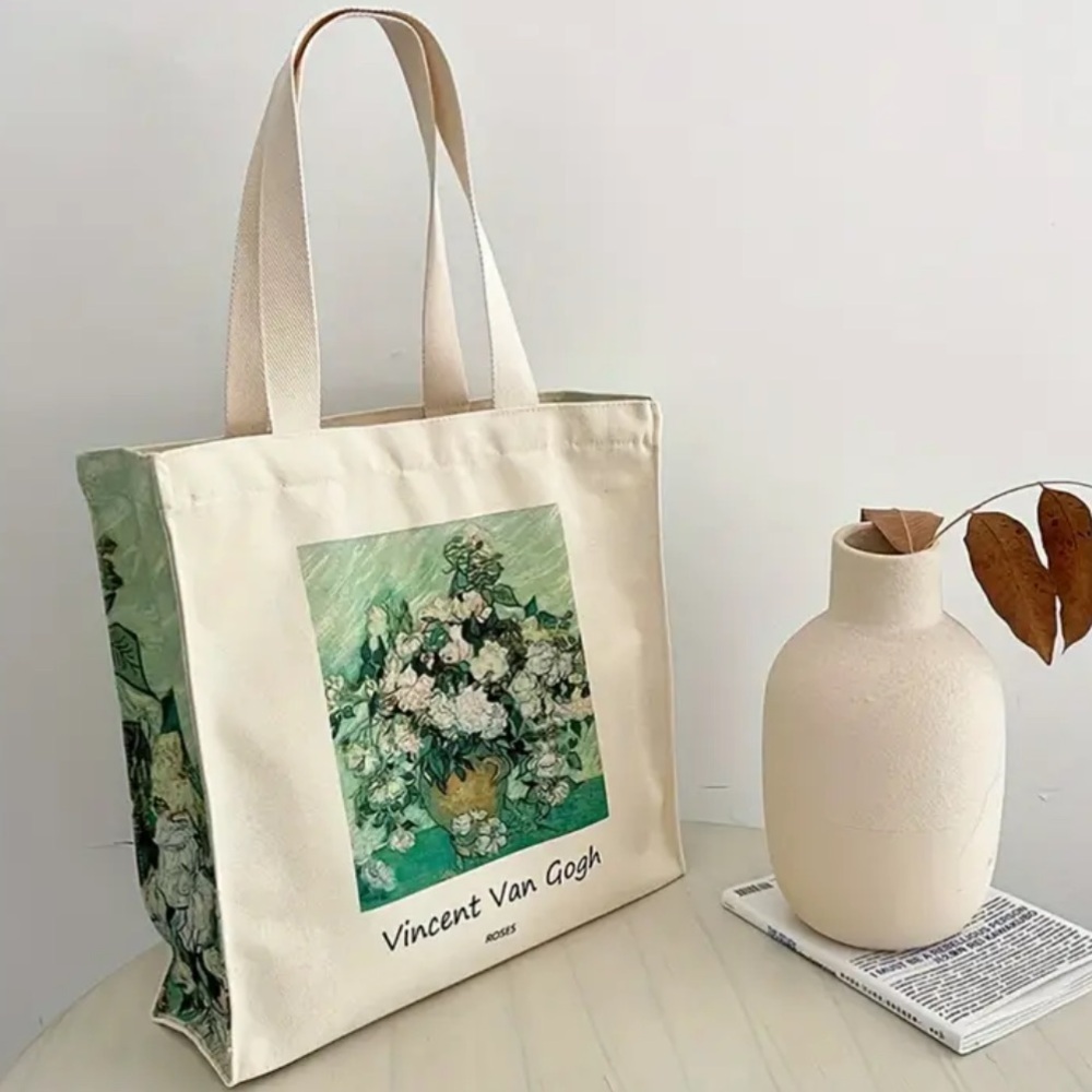Roses Tote bag Van Gogh